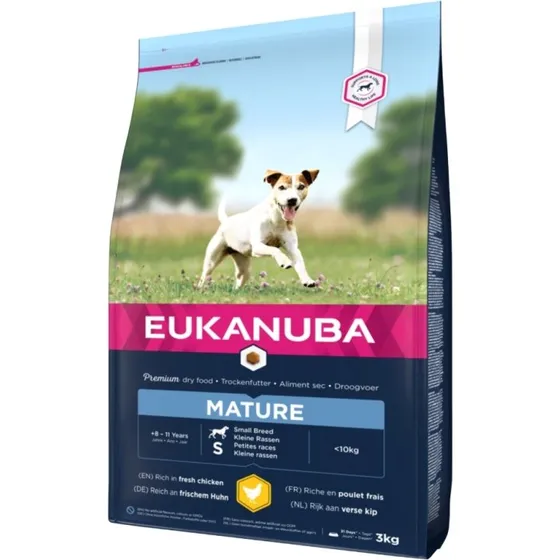 Eukanuba Mature & Senior Small Breed 3kg - Karma dla psów