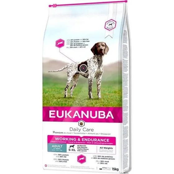 Eukanuba Daily Care Working & Endurance Kurczak 15 kg