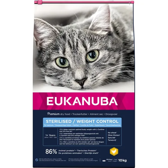 Eukanuba Sterilised / Weight Control Adult - 10 kg