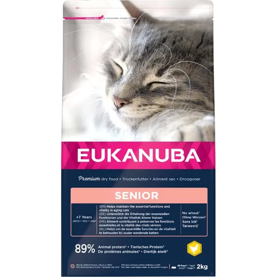 Eukanuba Top Condition 7+ Senior Karma dla kotów, 3 x 2 kg