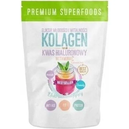 Intenson Kolagen + Witamina C + Kwas Hialuronowy 60 g