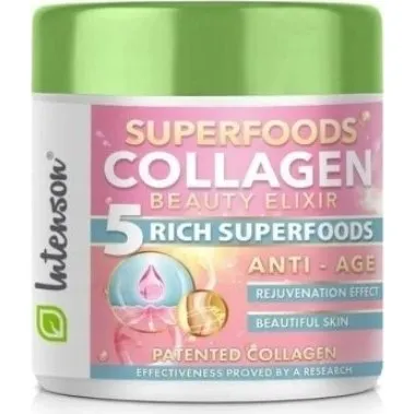 Intenson Collagen Beauty Elixir 165g - Kolagen z witaminą C