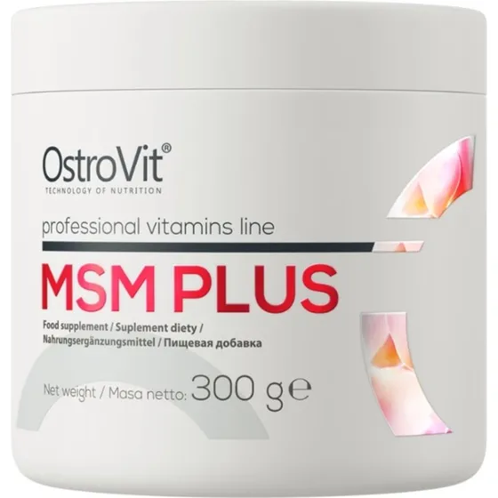 OstroVit MSM Plus 300 g - Wsparcie Stawów i Regeneracja
