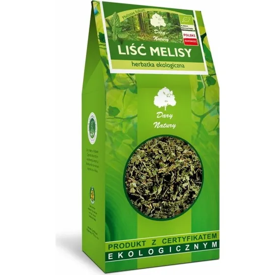 Dary Natury Herbatka Liść Melisy Eko 100 g