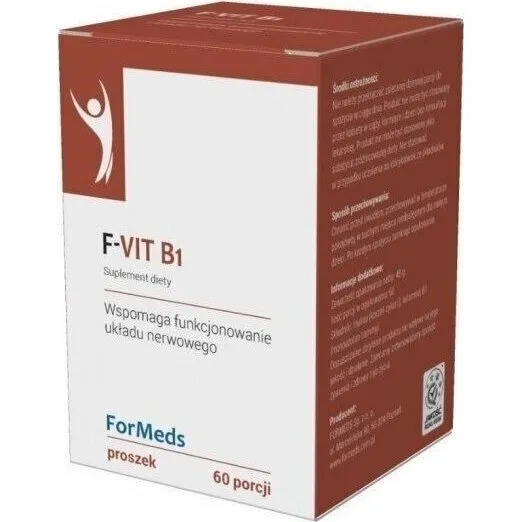 ForMeds F-Vit B1 Tiamina 50mg, 60 porcji