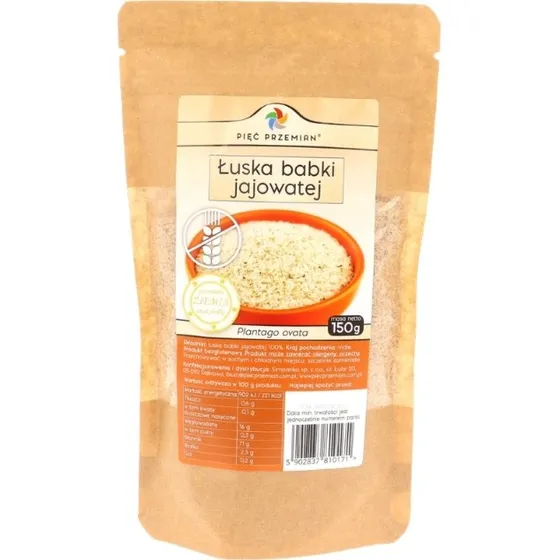 Pięć Przemian Łuska babki jajowatej 150 g