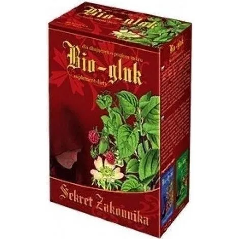 Asz Sekrety Zielnika Bio-Gluk 40x3g - Wsparcie Metabolizmu i Jelit