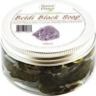 Natur Planet Mydło Czarne Marokańskie 100g