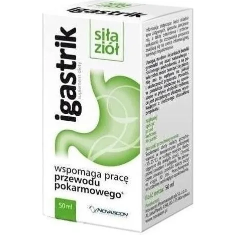 Igastrik płyn 50 ml - suplement diety ziołowy
