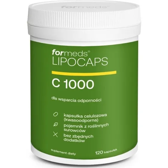 Formeds Lipocaps C 1000 Liposomalna Witamina C 120 kapsułek