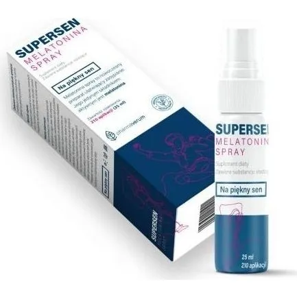Pharmaverum Supersen Melatonina w sprayu 25 ml