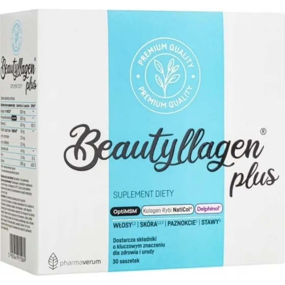 Pharmaverum Beautyllagen Plus 30 saszetek