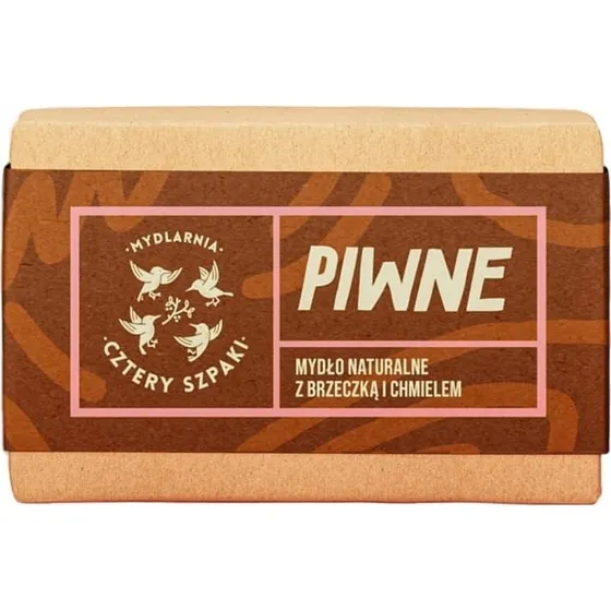 4 Szpaki Mydło Piwne 110g Kosmetyki Naturalne