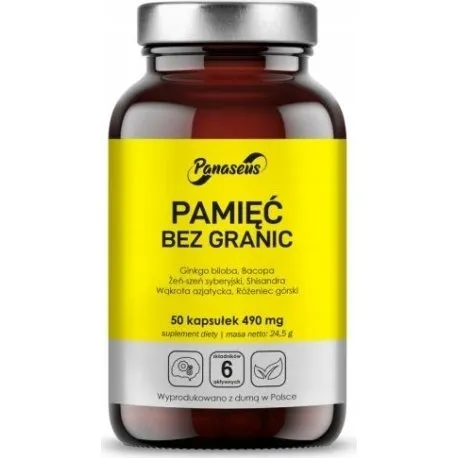 YANGO Panaseus Pamięć bez granic 50 kapsułek