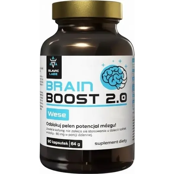 Slavic Labs BrainBoost Wese 2.0, 90 kapsułek