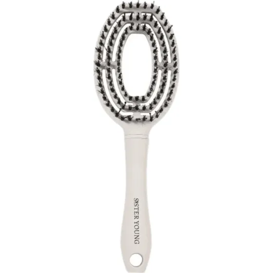 Sister Young COCO Hair Brush - Szczotka do włosów, biała
