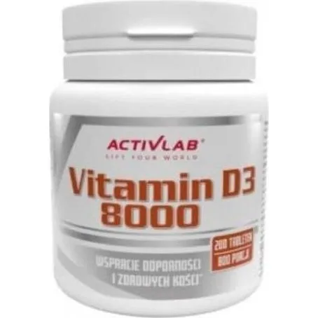 Activlab Pharma Witamina D3 8000 IU 200 tabletek