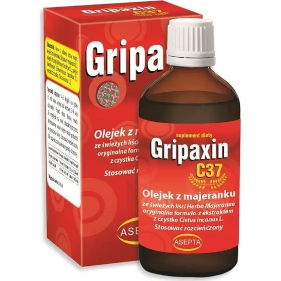 ASEPTA Gripaxin C37 30 ml - Olejek z majeranku, bazylii i czystka