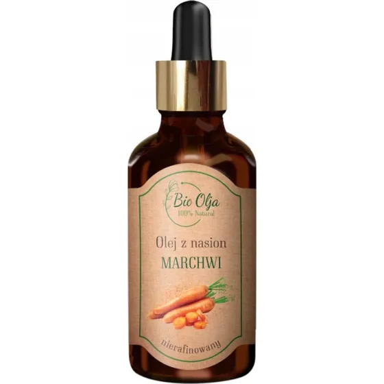 Bio Olja Olej z nasion marchwi zimnotłoczony, nierafinowany 50ml