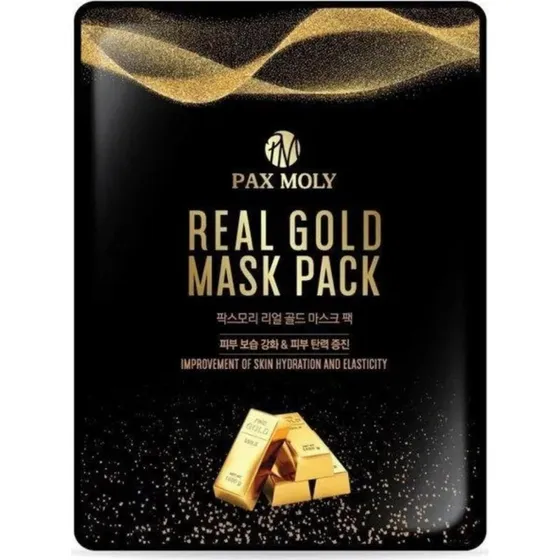 PAX MOLY Real Gold Mask Pack - Maska nawilżająca ze złotem