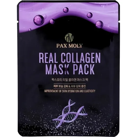 PAX MOLY Real Collagen Mask Pack - Maska w płachcie 25 ml