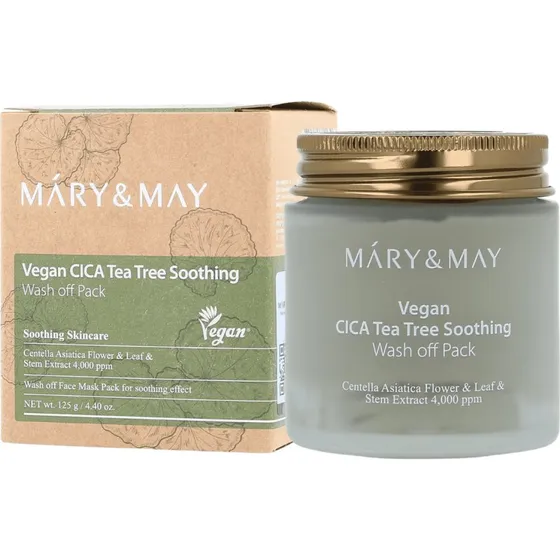 Mary&May CICA TeaTree Soothing Wash off Pack 125g
