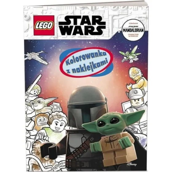 Lego Star Wars Kolorowanka z naklejkami