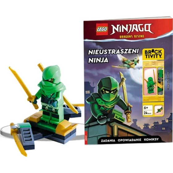 LEGO NINJAGO Nieustraszeni Ninja: Książka i minifigurka Lloyda