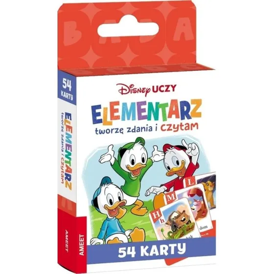 Disney Uczy Mix: Elementarz Tworzę zdania i czytam - Karty