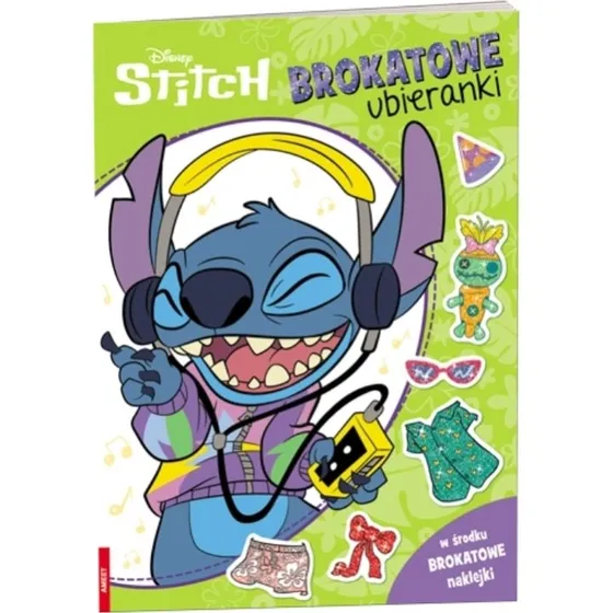 Disney Stitch: Brokatowe Ubieranki