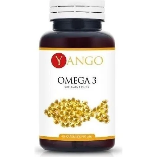 Yango Omega 3 500 mg 60 kapsułek z witaminą E