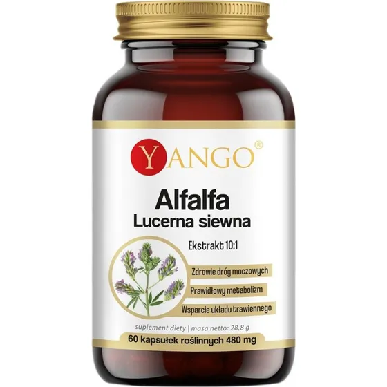 Yango Alfalfa Lucerna siewna 60 kapsułek