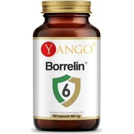 Yango Borrelin 6 100 kapsułek - Wsparcie Odporności