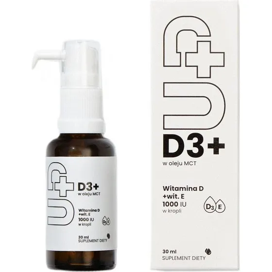 UP Health Pharma D3+ Witamina D3 w oleju MCT 30ml