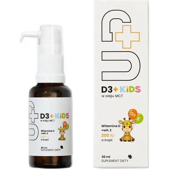 UP Health Pharma D3+ KIDS Witamina D3 i E dla dzieci 30ml