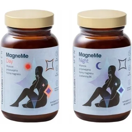 Health Labs Care MagneMe MEN Witamina B i Magnez 120 kaps.
