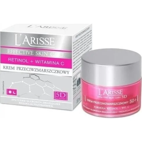 Ava L'arisse 5D Retinol + Witamina C Krem przeciwzmarszczkowy 50ml