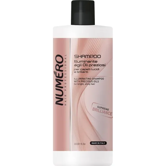 Numero Hair Professional Szampon nabłyszczający z olejkami 1 l