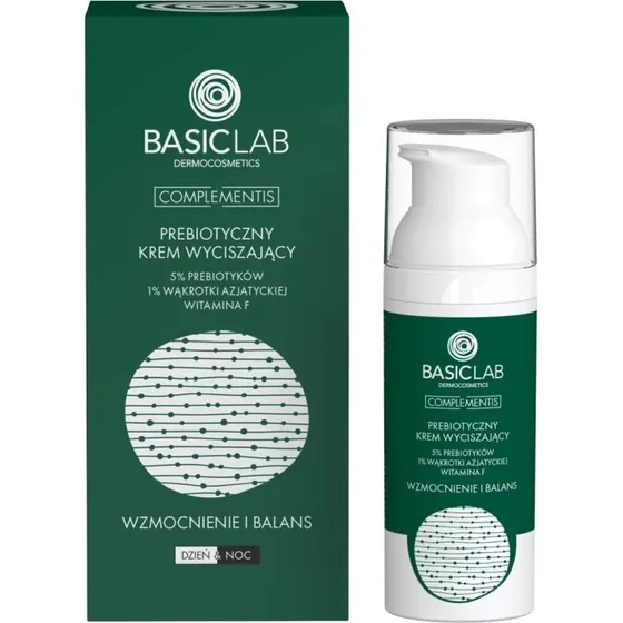 BasicLab Prebiotyczny krem wyciszający Wzmocnienie i Balans 50 ml