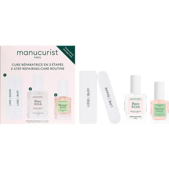 Manucurist 3-Step Repairing Care Routine zestaw do regeneracji