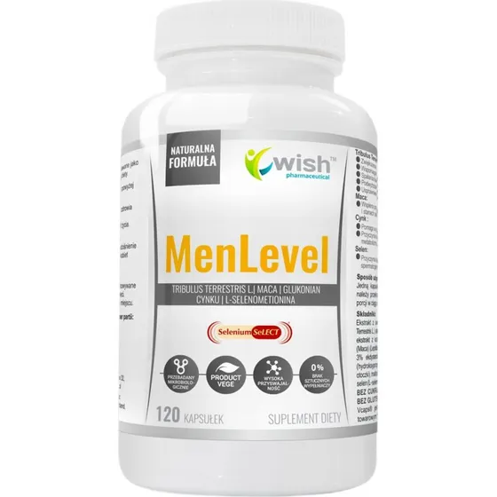 WISH Pharmaceutical MenLevel 120 kapsułek
