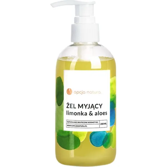 Opcja Natura Żel myjący Limonka & Aloes 250ml