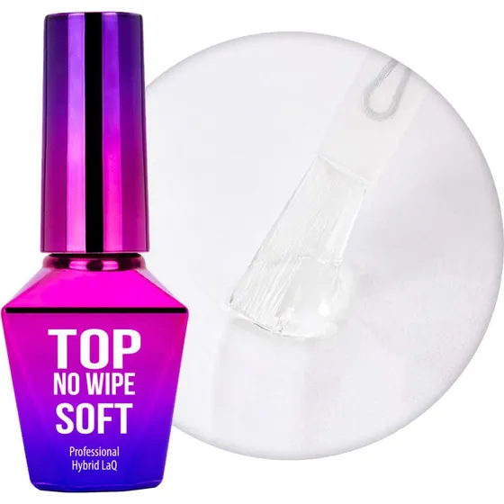 MollyLac Top No Wipe Soft Clear 10g