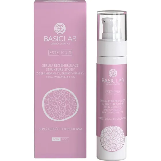 BasicLab Esteticus Serum Regenerujące z Ceramidami i Prebiotykiem 50ml