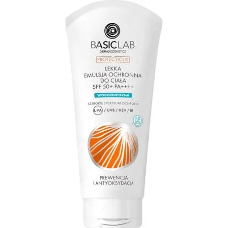 BasicLab Protecticus lekka emulsja ochronna SPF50+ 100ml