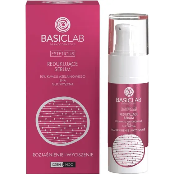 BasicLab Esteticus Serum redukujące z 10% kwasem azelainowym 30ml