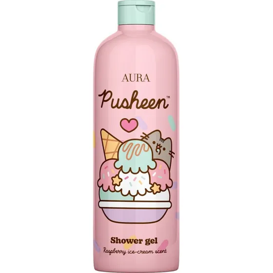 Pusheen Shower Gel Raspberry Ice-Cream 500ml