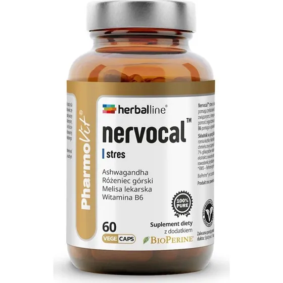 Pharmovit Nervocal Układ Nerwowy 60 kapsułek