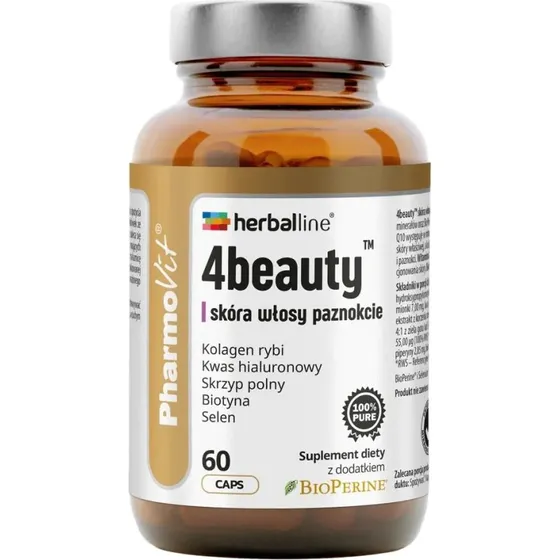 Pharmovit 4Beauty Skóra Włosy Paznokcie 60 kapsułek