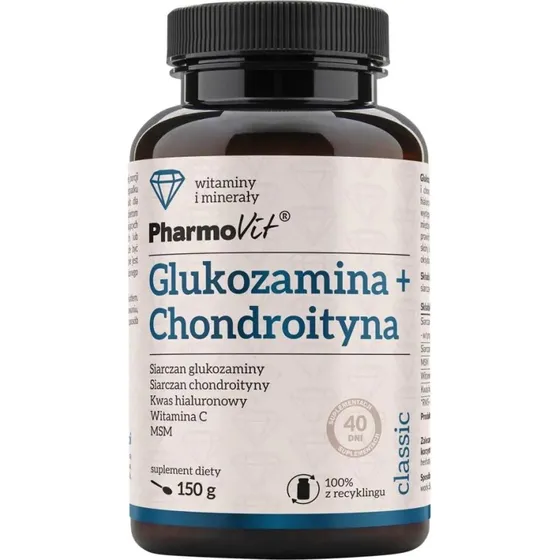 Pharmovit Glukozamina + Chondroityna 150g